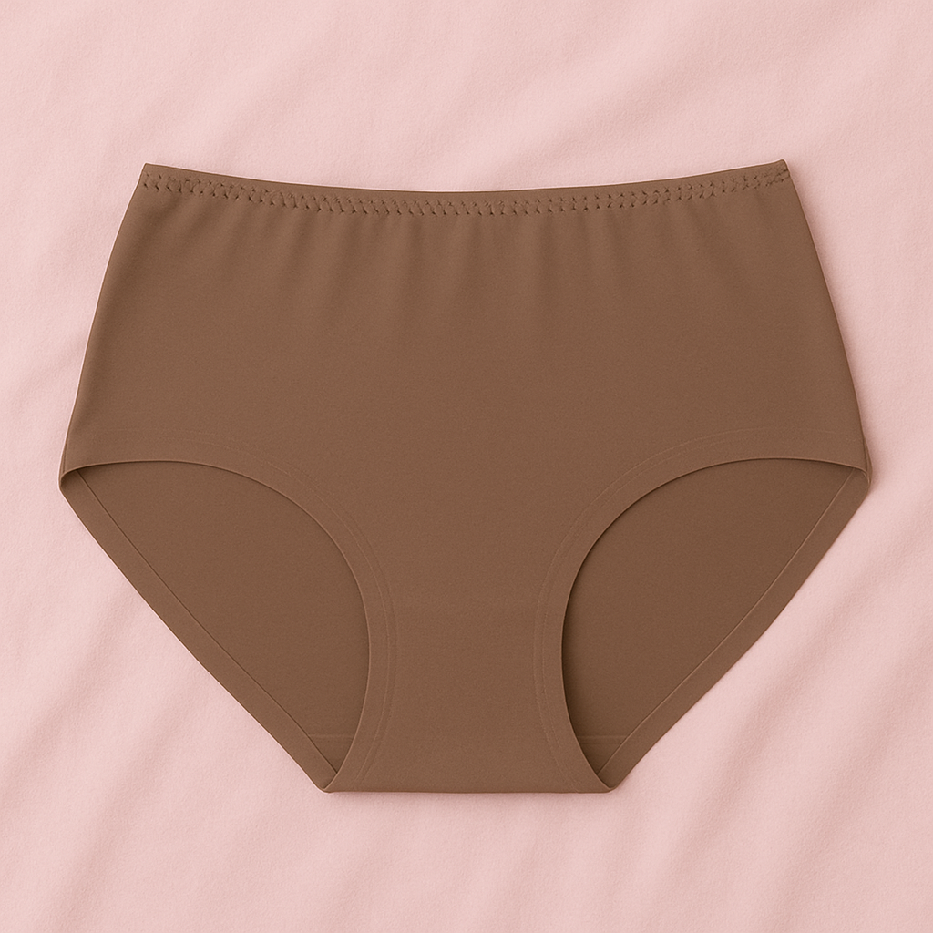 Pinknaari Assorted High-Waist Smooth Seamless Panty-Set Of 3